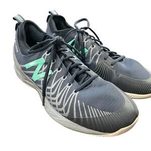 New Balance Mens Fresh Foam LAV Tennis Shoes 11.5 Gray Indigo Mint MCHLAVNB
